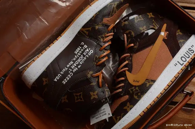 Rep AJ1 1 Air Jordan Off-Louis OW AQ0818-158 x 0427